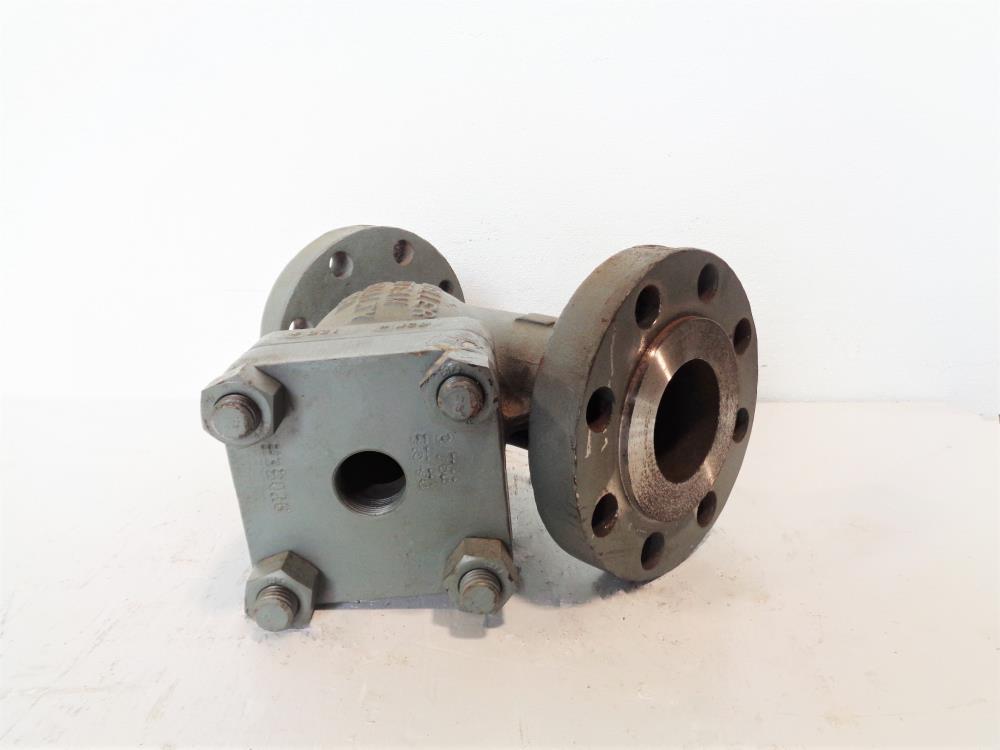 Mueller 3" 600# Flanged Wye #Y-Strainer #408 SM